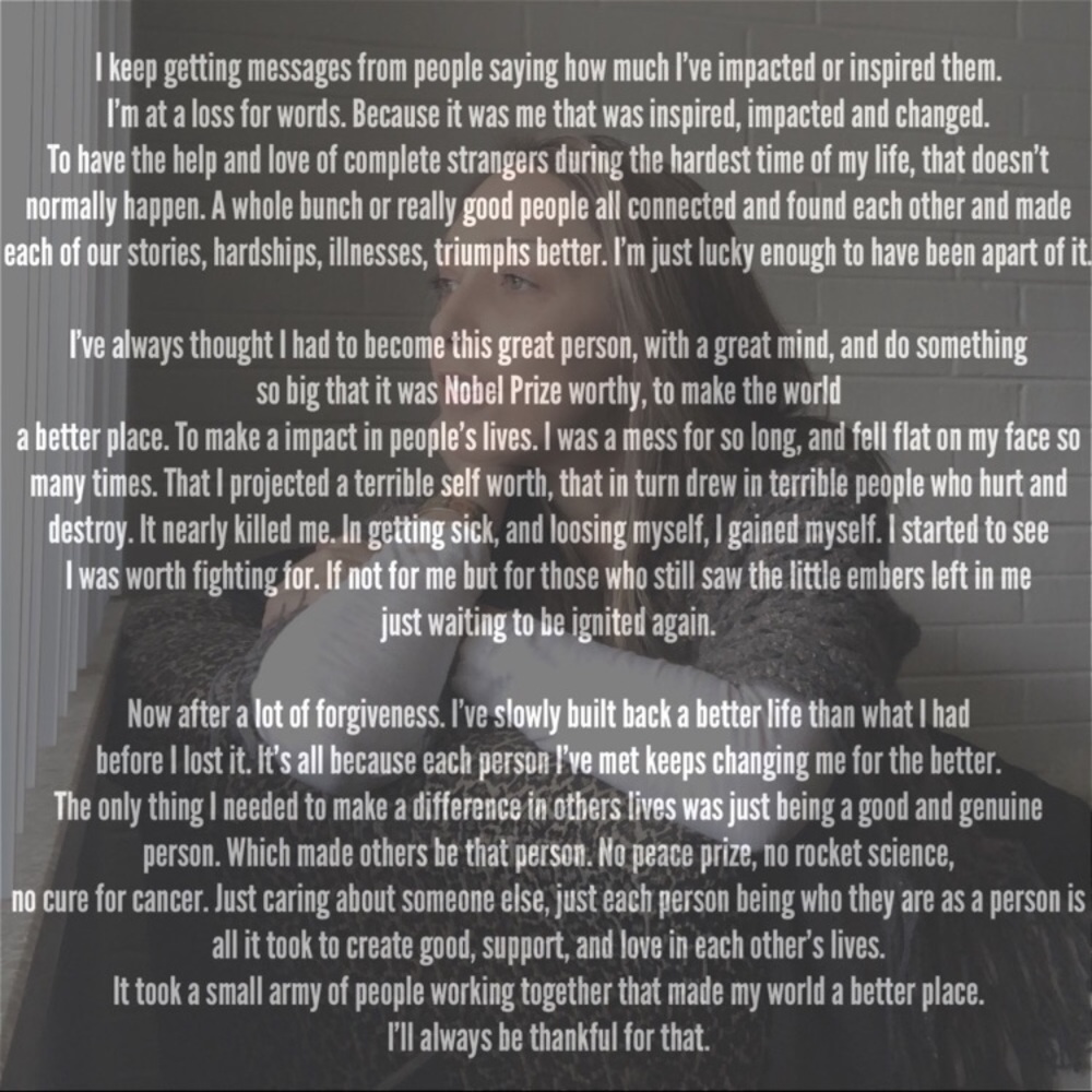PLS READ/SHARE! Letter from Amanda #TEAMAMANDA2019 - Picture 5 of 8